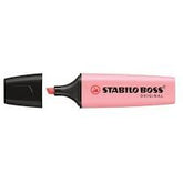 Marcador Stabilo Boss Original Rubor Rosa | Stabilo | Pack 10 Unidades